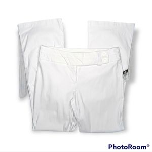 Rue21 White Straight Leg Pants Juniors Size 13